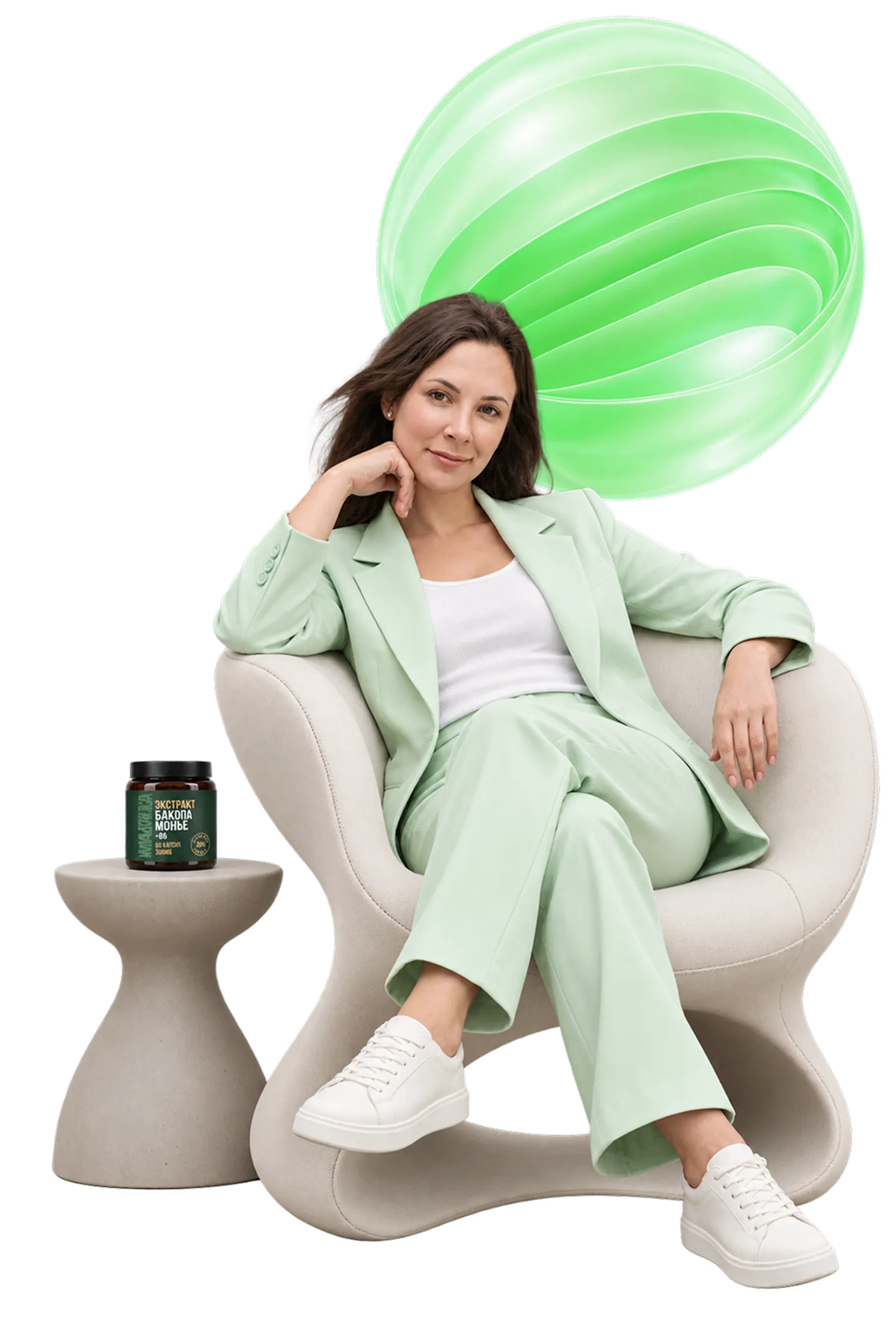 Zhenschina s bankoy bakopa mone Amazonica — изображение товара